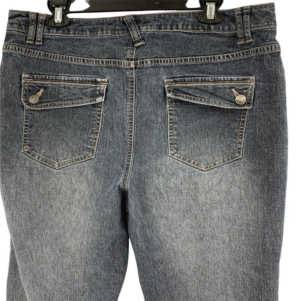 Women’s Sonoma Crop Jeans Luxury High Rise Size 16 Comfort 0384 - Picture 4 of 5
